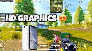 iPhone XR HD + 60FPS 😱// Livik Gameplay On iPhone XR 😍// Pubg Mobile