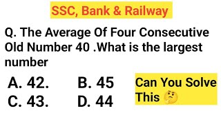 The Average Of Four Consecutive Old Number Is 40 . What is the largest number