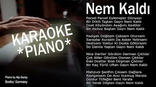 Nem Kaldı - Free Piano Karaoke, Turkish Folksong by Mahzuni Şerif