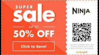 75% Off Ninja Kitchen Coupon| Ninja Kitchen Coupon Code | Ninja Kitchen Promo Code