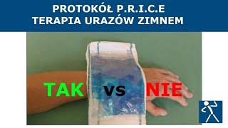 Leczenie zimnem | Zastosowanie okładów z lodu | Urazy | Kontuzje | 🇵🇱 🇪🇺