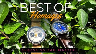 Best of homage watches - Sugess ST19 vs San Martin SN0129 Lapis Lazuli