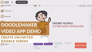 DoodleMaker Video App Demo - Create Unlimited Doodle Videos