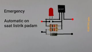 Lampu emergency automatic on saat listrik padam