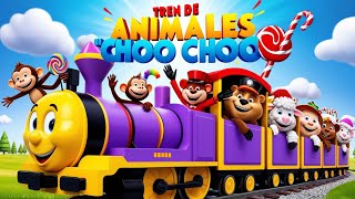 Tren de animales Choo Choo – Canciones infantiles divertidas y rimas infantiles para niños