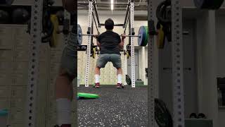 Front squat PR 112.5kg #shorts