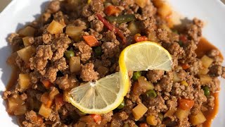 How to cook minced pork in Filipino way|mics cuisine vlogs