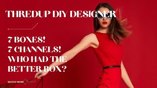 ThredUP Designer Rescue Box Collab Alert!!! 7 Resellers, 7 Designer Boxes. Did we get the best box?