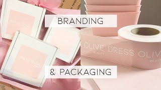 Entrepreneur VLOG | Ep. 5 | Branding and Packaging | FREE Custom Tube Vendor | Dress Olive Beauty