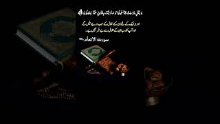 Surah al inam| Quran majeed| Surah Al inam ayat number 32| #ytshorts #islamicstatus #quranqirat