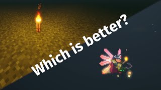 Minecraft's Torch vs Terraria's Torch: Which is Better?