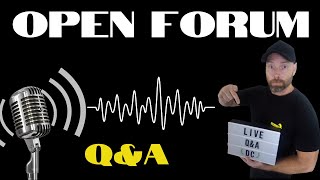 Open forum, life after chemo, cancer, carnivore diet, exercise live Q&A