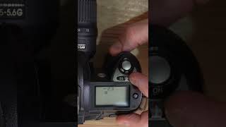 Nikon D70 Program Mode Explanation and Exposure Shifting