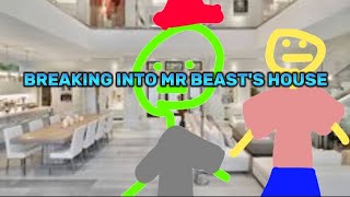 Jimmy breaks into Mr Beast's house (gone wrong)