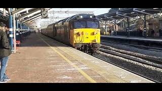 50007/034 and 50049 leaving rugby  14/2/23