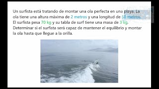 PASATIEMPOS SOBRE FISICA-El Problema del surfista 🏄‍♂️-