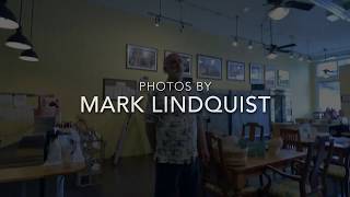 Hanging Photos at Damfino's Restaurant By Mark Lindquist