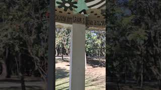 Parque Ibirapuera, meditando no coreto d'água, mantra dinamus estelar