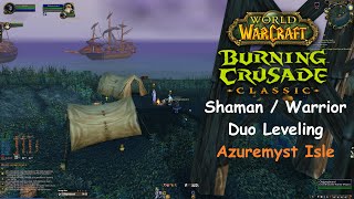 WoW Burning Crusade Classic (Pre-Patch) Shaman & Warrior Duo Leveling EP2 | 4K | RTX 3070 | R9 5900X