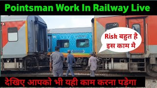 Pointsman Work In Railway | RRC Group D | Pointsman Training #groupd