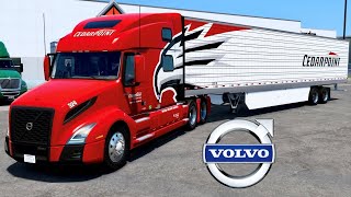 American Truck Simulator | Cedar Point trans | Volvo VNL 860 | Boise (ID) to Helena (MT)