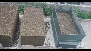 испытание опилкобетонного блока  concrete block sawdust test