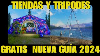 TIENDAS Y TRIPODES GRATIS NUEVA GUÍA 2024 The hunter COTW