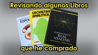 Revisando varios libros que compre...