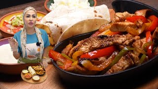 ديما اصلان فاهيتا دجاج❤️Tavuk Fajita