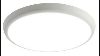 Omega LED Ceiling Light 18w/25w sensor, standard, emergency for corridor and bathroom