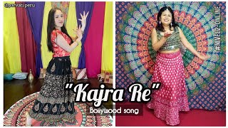 "Kajra Re" bollywood song |online class| paola cynthia choreography | @parvati.peru