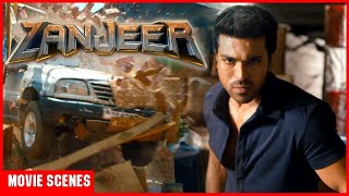 Ram Charan's Intense Confrontation with Prakash Raj in Zanjeer