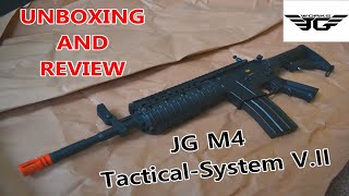 JG M4 Tactical-System V.II Unboxing and Review