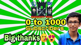 1k Subscribers Special Live