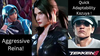 Tekken 8 Nina - Fighting Versus This Aggressive Reina And Quick Adaptability Kazuya !