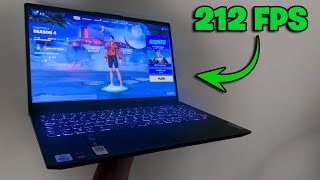 I Got 200 FPS on my SCHOOL Laptop... (tutorial)