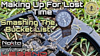 Making Up For Lost Time | Smashing The Bucket List | Metal Detecting UK | #History #NoktaDetectors