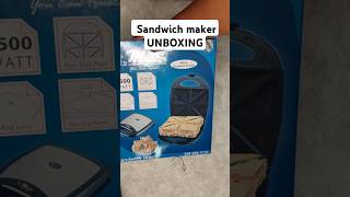 Unboxing 8 slice sandwich maker