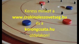 Crokinole - a legjobb versenyjáték!   Info: korongcsata.hu   www.crokinolejatek.hu