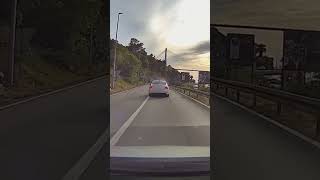 Ovaj put nema isprekidane linije. / There is no dotted line this time. #dashcamcroatia #dashcam