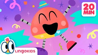 RUN FOR FUN 🏅 + More Sports Kids' Songs for the Summer Games | Lingokids