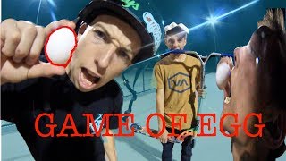 MAVERICK LEONARD VS KYE MENA | GAME OF EGG (do not attempt)