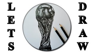 world cup/ WM Pokal - Daily Drawing #0019 [HD] [Speeddrawing] [ArtbyDanny] [2014]