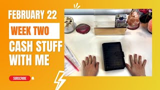 High Income | Cash stuff with me | Week Two | February 2022 Budgeting for Financial Independence