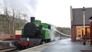 Polish Tank In The Churnet Valley - The Churnet Valley Railway 23/02/2022