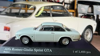 Alfa Romeo Julia Sprint GTA Minichsmps 1:43