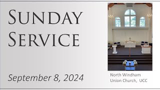 NWUC September 8, 2024 Worship Service