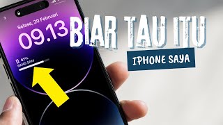 Cara Menambahkan Nama Di Layar Kunci iPhone