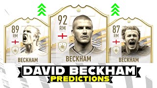 FIFA 21 | DAVID BECKHAM PREDICTIONS 😱🔥 FT. BABY, MIDDLE, PRIME & PRIME MOMENTS ✅