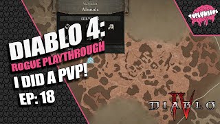 Diablo 4: Finishing up act 4, running around in the fields of hatred. Rogue playthrough episode 19